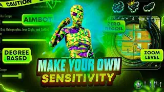 🎮 Make Your OWN Sensitivity in PUBG Mobile | Zero Recoil Settings 2025 ⚙️🔥