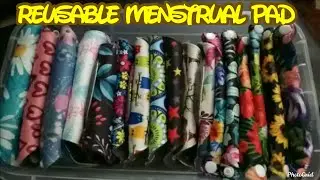Unboxing Bamboo Charcoal Reusable  Menstrual Pads