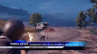 VAGABUNDO cara de pau atropela jovens dinâmicos e vai parar no PIMBA NEWS - Gameplayrj