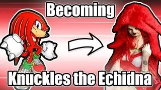 Making Knuckles the Echidna Cosplay - Cosplay Creation/ tutorial video