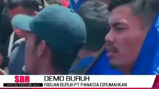 Ribuan Buruh PT Panasia Dirumahkan | SBR | BANDUNGTV