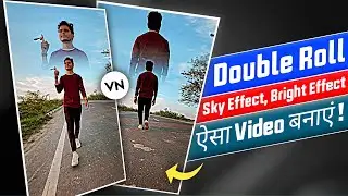 INSTAGRAM TRENDING SKY VIDEO EDITING 🔥 || INSTAGRAM TRENDING SKY DOUBLE ROLE EFFECT ||