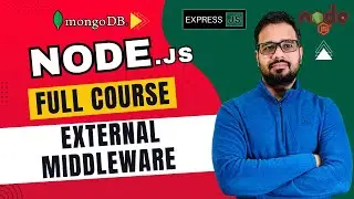 NodeJS Tutorial in Hindi #45 - External Middleware | Morgan, CORS & More