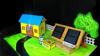Solar Panel Working System || Working Model for School || Assam Make Stuff