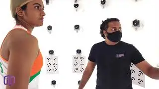 IDEAZZZZ DUP PV Sindhu 3D Scanning Process for Google AR Olympics 2020