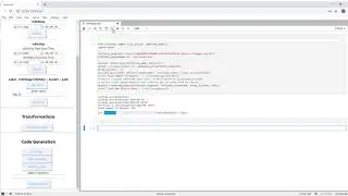 InfinStor Jupyterlab Extension - Code Generation Features