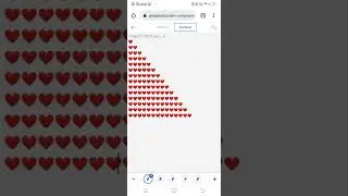 #C program to print heart(❤) in columns 🔥