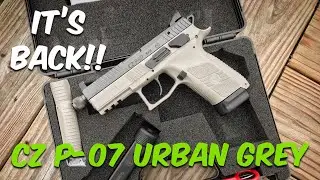 IT'S BACK!! - CZ P-07 Urban Grey!