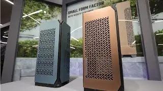 Cooler Master NCore100 Max SFF Tower setup - Computex 2023