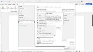 Como Personalizar la Barra de Herramientas o Cinta de Opciones en Microsoft Word.