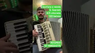 Sanfona polifônica a venda - mocinhas da cidade no acordeon - música sertaneja - acordeon barato