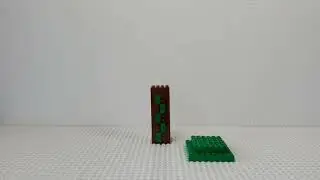 Lego Minecraft Jungle Tree Moc Stop Motion Build