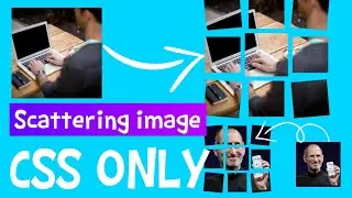 Pure CSS Scattering | Scatter image using css only
