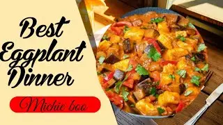 Easy Eggplant Chickpea Dinner Recipe
