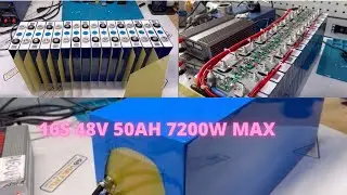 Assembling a 48V LiFePO4 Battery