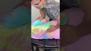 Satisfying chiro cracks #chiropractictreatment