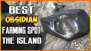 Where To Find OBSIDIAN In Ark On The Island Map!