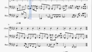 I Wont Last a Day Without You ~ Carpenters. A transcription for Bass and Drums.
