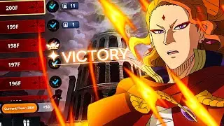 Fest Salamander Fuegoleon CLEARS The Tower of Trials in Black Clover Mobile!