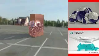 Arnold Render Cinema 4D / VORONOI FRACTURE