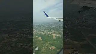 City View | Aeroplane Window Seat View