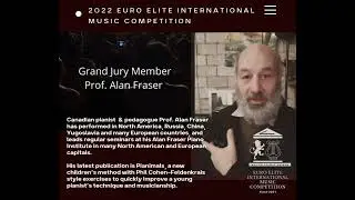 Euro Elite 2022 - Grand Jury Member Alan Fraser sharing his artistic insight with finalists