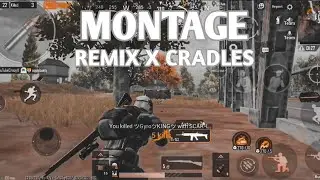 REMIX X CRADLES | PUBG MONTAGE | SANSUNG,A3,A5,A6,A7,J2,J5,J7,S5,S6,S7,A10,A20,A30,A50,A70