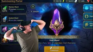 100+!! Void Shard Opening 2X Raid: Shadow Legends GOT LUCKY!!! RAID GODS BLESS ME!