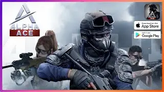 Alpha Ace - NEW Beta FPS Gameplay Walkthrough (iOS, Android)