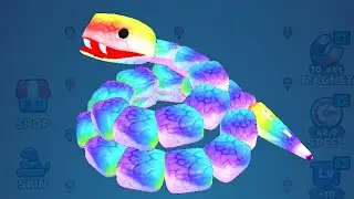 🐍Snake Clash.io! - GIANT Legendary snake reached MAX LVL in 🐍Snake Clash - Vaff Gameplay #543