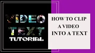 HOW TO CLIP A VIDEO INTO A TEXT ON PC