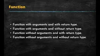 Function in c programming | Part - II | C Programming tutorial in Hindi | 