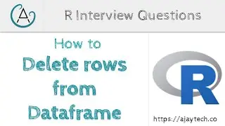 How to delete rows from a Dataframe in R