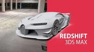Redshift & 3ds Max  | How to Add 3D Objects to a Photo
