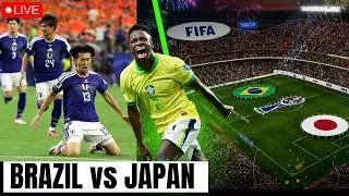 ⚽🔥 BRAZIL vs JAPAN 🇧🇷🇯🇵 | FIFA WORLD CUP 2026 LIVE