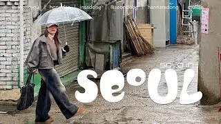 3 days solo in Seoul (cafes, ramen and shopping in south korea) 🍡 pt 2