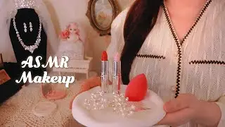 ASMR Beautiful Bridal Makeup Salon💍 (Roleplay) / Doing Your Wedding Makeup