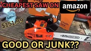 Cheapest 12 inch 25cc (gas) top handle chainsaw From Amazon....Good or Junk?????