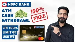 HDFC Credit Card Cash Withdrawal Without Charges || Activate & Pin Generation Smarthub Vyapar Card