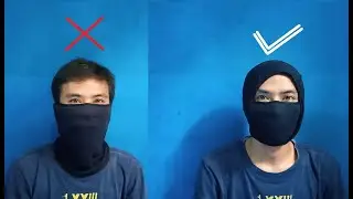 Rarely do you know‼ Ninja-style under masks🔴Alternative masks | How to use Buff two versions
