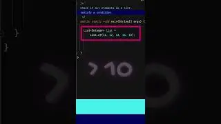 Java Stream API allMatch method 