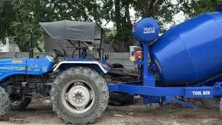 Traflo Self Loading Concrete Mixer Machine | Game-Changer for Construction Sites! 💪🚧