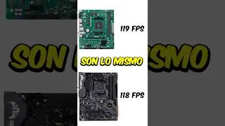 La tarjeta madre influye en el rendimiento de una pc gamer? #pcgaming #hardware