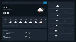 [WsP] Build website weather (Reactjs, Css, Open Weather) - No Talk