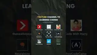TOP YOUTUBE CHANNELS TO LEARN CODING 