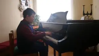 Иван Терентьев исполняет жаворонка