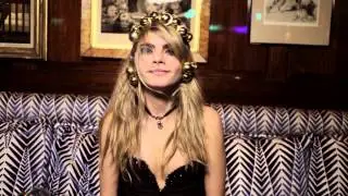 Happy Holidays from Cara Delevingne!