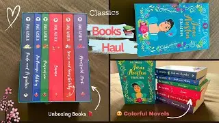 Unboxing New Book-Set📚🤗//Books-Haul📕🫶🏻//Jane Austen Book Collection//Books ASMR//BookVlog