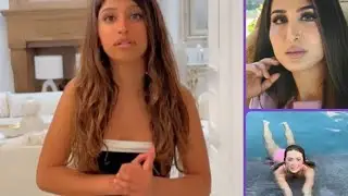هند القحطاني كايلي ومعتز يسبحون .. وسمرت كايلي ومبسوطة