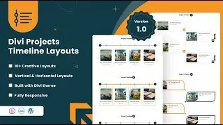 How To Use The Divi Projects Timeline Layouts - Divi Layouts